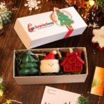 Christmas Scented Soy Wax Candle Gift Box