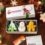 Christmas Scented Soy Wax Candle Gift Box - Image 3