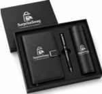 3-piece black corporate gift set