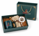ceramic mug gift set with plush teddy bear
