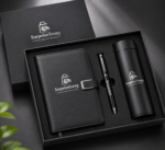 3-piece black corporate gift set - Image 2