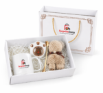 ceramic mug gift set with plush teddy bear - Image 2