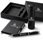 3-piece black corporate gift set - Image 3