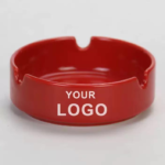 Customized Durable Plastic Heatproof Ashtrays with 3 Grooves - Image 3