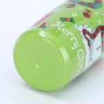 Stainless Steel Thermos Cup with Snowman and Santa Prints - Image 3