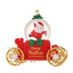 Customizable Christmas Snow Globe with Glitter Resin Base - Image 3