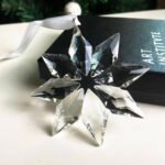 Crystal Snowflake Glass Ornaments for Christmas Tree Decor - Image 2