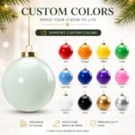Handcrafted Christmas Tree Hanging Ball - Image 3