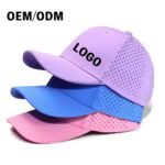 Laser Cut Waterproof Sports Gorras Trucker Hat Streetwear - Image 3