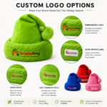 Custom Santa Hat With Multiple Styles and Colors for Holiday - Image 2