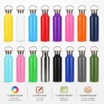 Custom Matte Steel Flask with Car Cup Holder Fit - Image 5