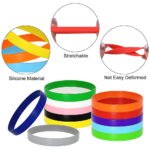 Custom Logo Silicone Basketball Wristbands for Teams - Image 2
