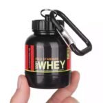 Whey Funnel Gym Protein Powder Storage Keychain