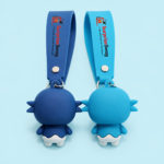 Longzhiyu Cute Cartoon Character Pretty Keyring Bag Pendant - Image 3