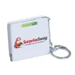 Square Level Tape Measure Key Tag