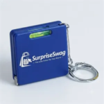 Square Level Tape Measure Key Tag - Image 3