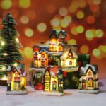 LED Christmas Resin Miniature Diorama Ornament - Image 5