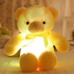 Light Up LED Colorful Glowing Teddy Bear Stuffed Animal Plush Toy - Image 2