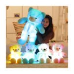 Light Up LED Colorful Glowing Teddy Bear Stuffed Animal Plush Toy - Image 3