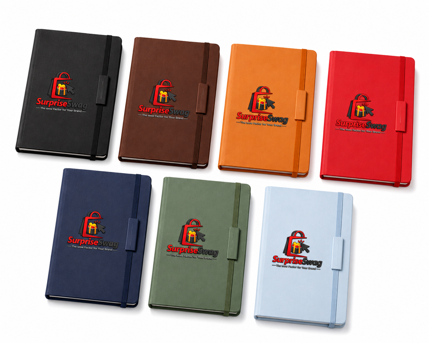 NOTEBOOK 1 elastic-band PU leather notebook - Image 1