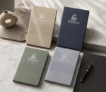embossed wave-pattern notebook - Image 2