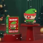 161-Piece Christmas Elf Puzzle Assembly Toy Set - Image 2