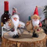 Santa Claus Standing Christmas Gnome Ornament - Image 2