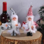 Santa Claus Standing Christmas Gnome Ornament - Image 5