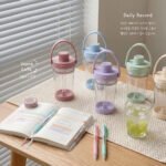 New Single Wall Plastic Tumbler Leak-proof Portable Water - Image 2