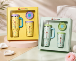 30 oz Vacuum Stainless Steel Tumbler With Handle and Straw - Image 3