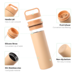 Custom BPA Free Vacum Insulated Stainless Steel Water Bottle - Image 3