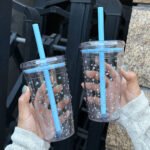 Minimalist Printed 450ml Tritan Straw Cup New Boba Coffee Mug - Image 3