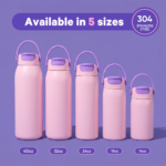 Custom Double Wall Stainless Steel Water Bottle - Image 3