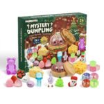 2026 Christmas 24-Day Advent Calendar Soft TPR Mochi Squishy Toy Set