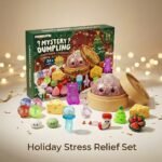 2026 Christmas 24-Day Advent Calendar Soft TPR Mochi Squishy Toy Set - Image 4