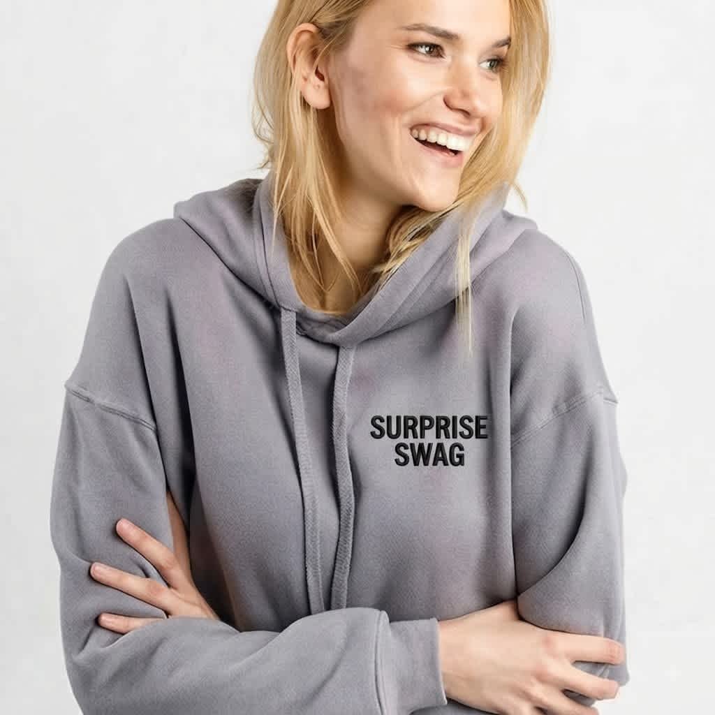 dc423fc7-fd50-41b0-9d7c-479c7932fc25 Women's Cropped Hoodie - Image 1