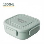 3-Compartment Reusable Lunch Box for Everyone - Image 2