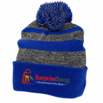 Heather Pom Beanie