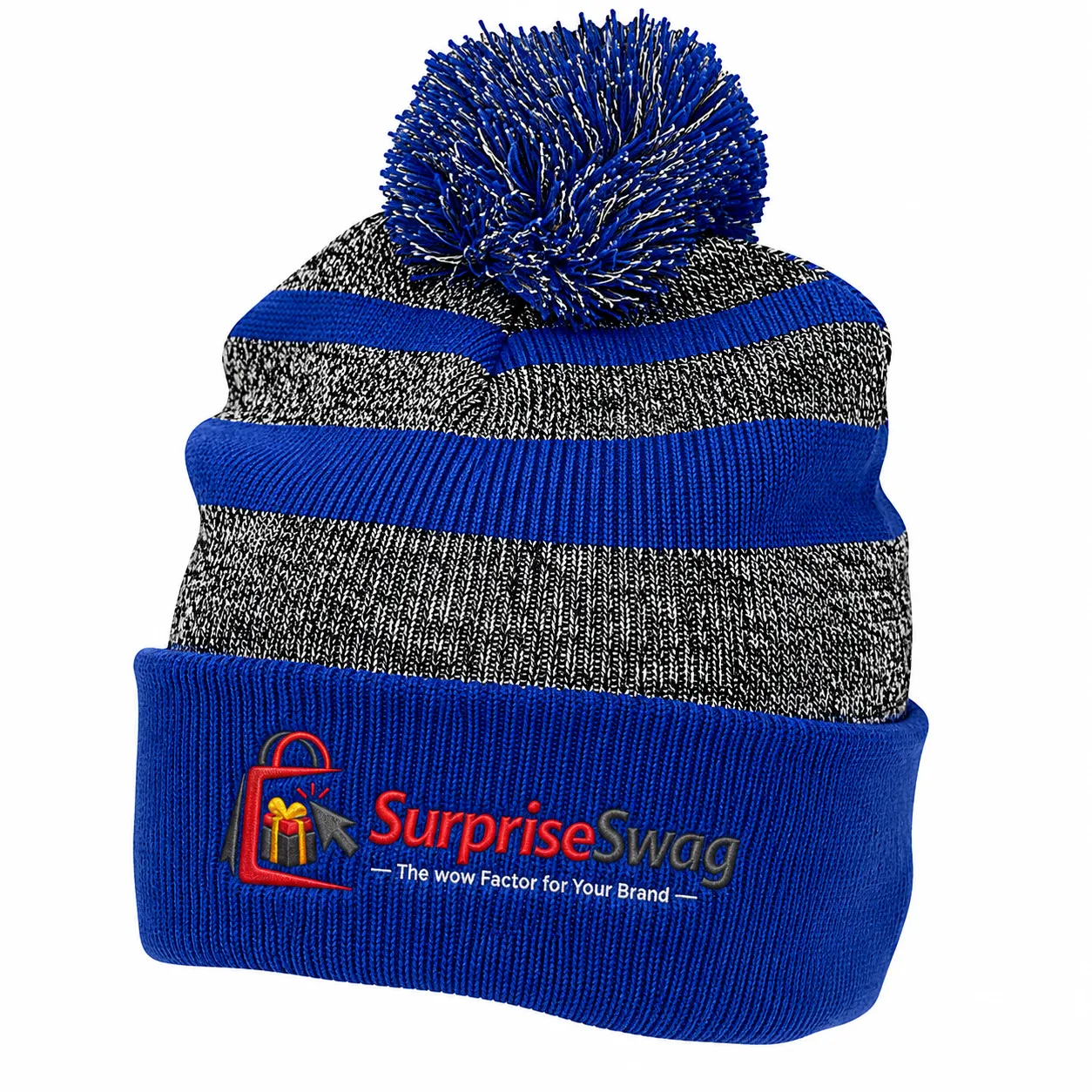 imgi_1_370032944 Heather Pom Beanie - Image 1