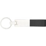 Elegant Silver Key Ring with Durable Strap - Image 2