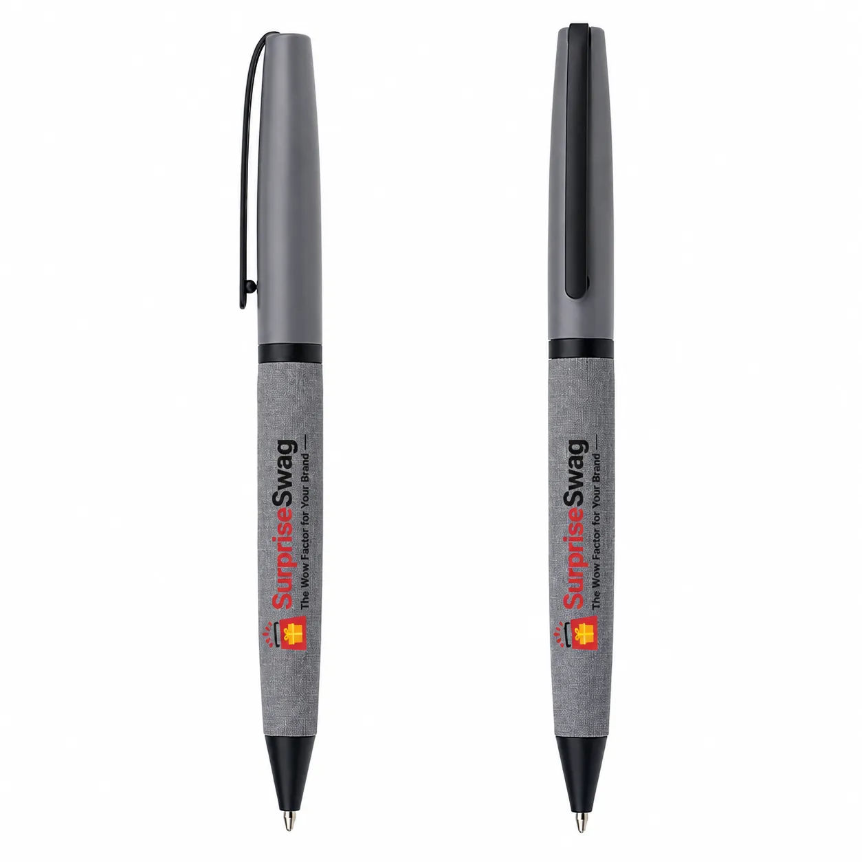 imgi_1_371497720 Textured Fabric Grip Ball Pen - Image 1