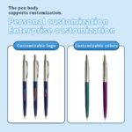 Premium Metal Ball Pen with Colored Barrel - Image 3