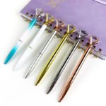 Crystal Diamond Metal Ballpoint Pen - Image 2