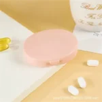 Portable 3 Compartment Weekly Pill Organizer Storage Case - Image 4