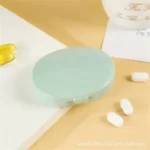 Portable 3 Compartment Weekly Pill Organizer Storage Case - Image 3