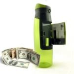 750ml Portable Sports Water Bottle with Card & Cash Storage - Image 3