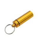 Mini Waterproof Travel Pill Organizer Keychain Medicine Case - Image 3