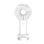 Rechargeable Mini Hand Fan with 3 Speeds & Phone Holder - Image 4