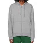 Men's Casual Winter Hooded Zipper Jacket Long Sleeves - Image 2