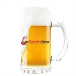 500ml Custom Logo Glass Beer Mug for Home & Party Use